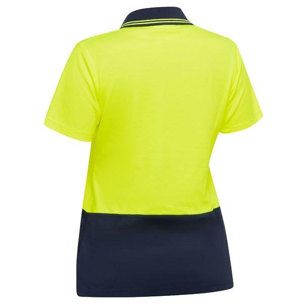 Womens Hi Vis V-Neck Polo - BKL1234