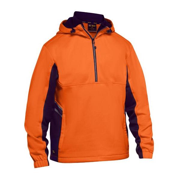 Hi Vis Liquid Repellent Fleece Hoodie - BK6571