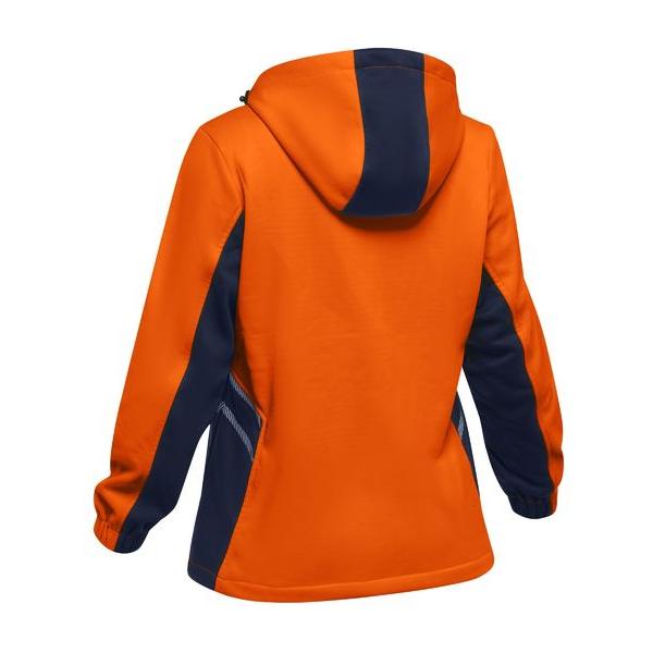 Womens Hi Vis Liquid Repellent Fleece Hoodie - BKL6571