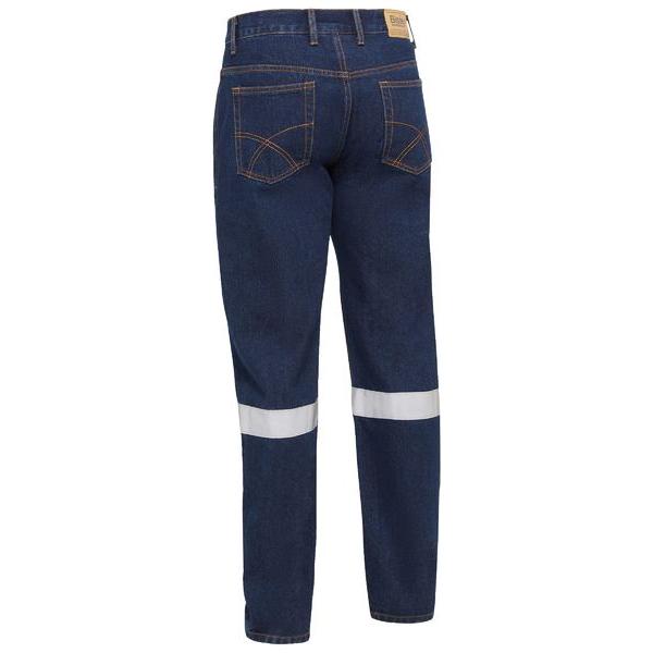 Bisley Original Taped Stretch Denim Work Jeans - BP6711T