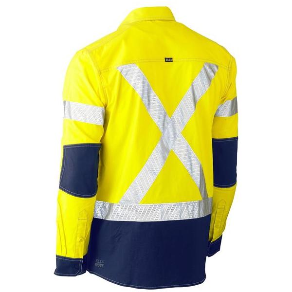 Flx & Move X Taped Hi Vis Utility Shirt - BS6177XT