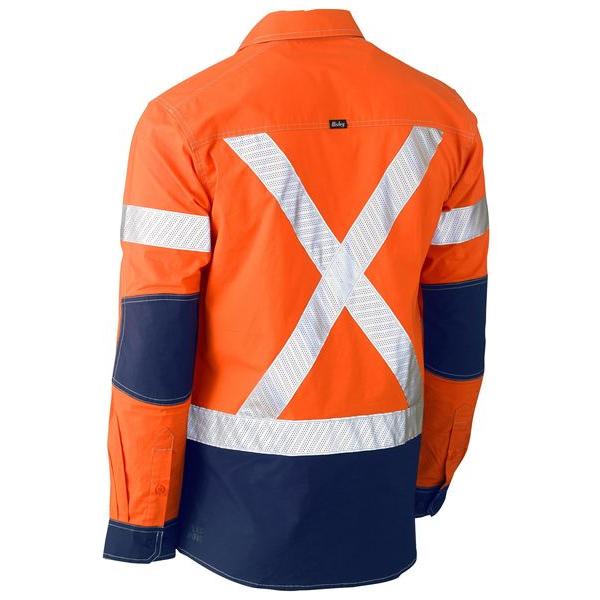 Flx & Move X Taped Hi Vis Utility Shirt - BS6177XT