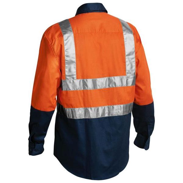 Taped Hi Vis Drill Shirt - BS6267T