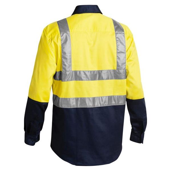 Taped Hi Vis Drill Shirt - BS6267T
