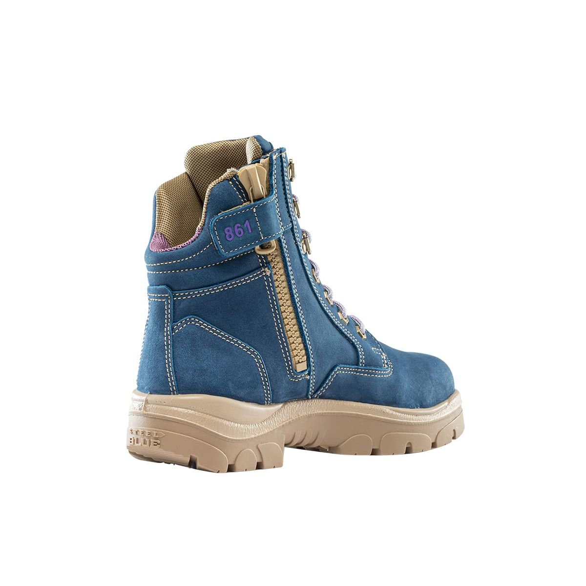 Steel Blue 512761 Southern Cross Ladies L/U Zip Safety Boot