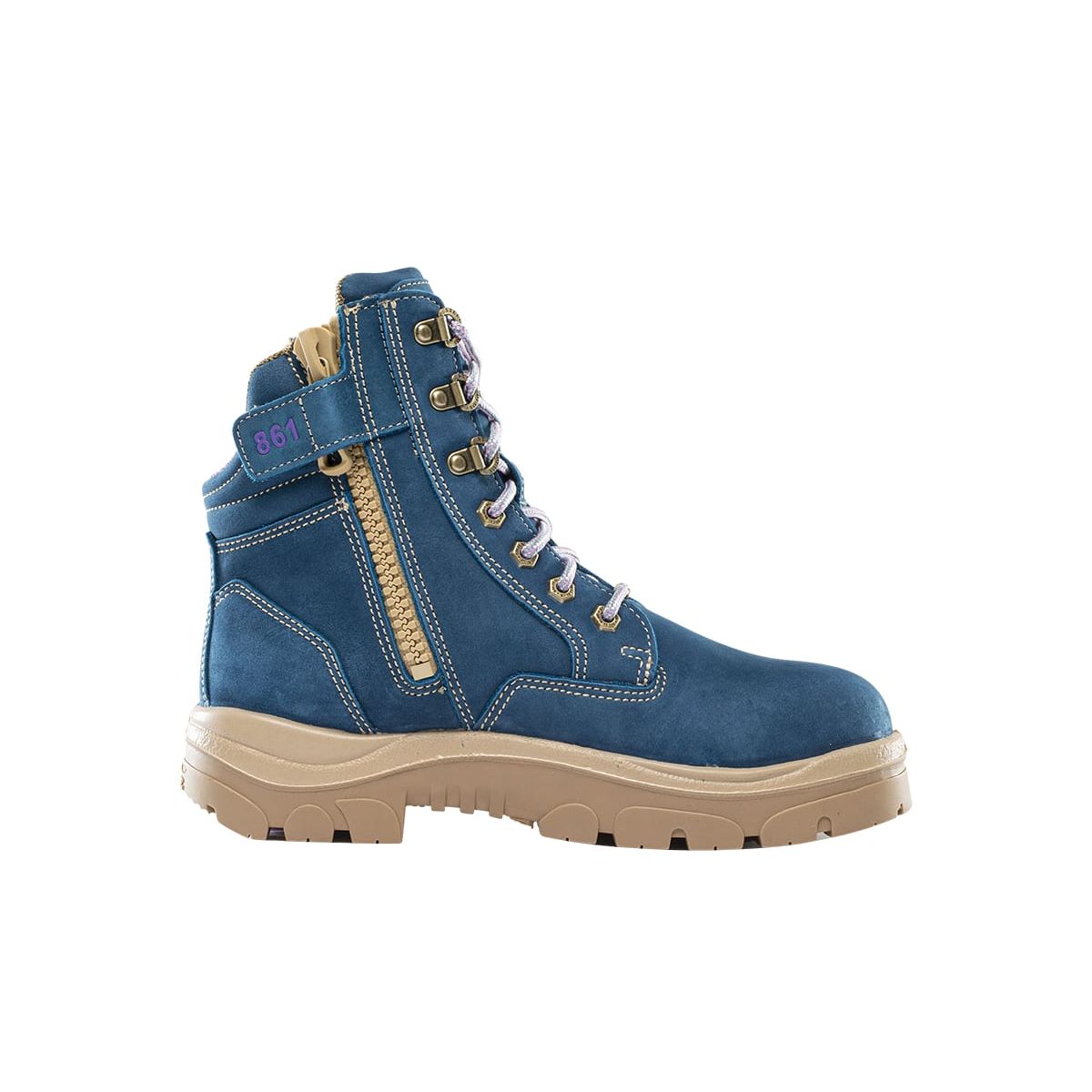 Steel Blue 512761 Southern Cross Ladies L/U Zip Safety Boot