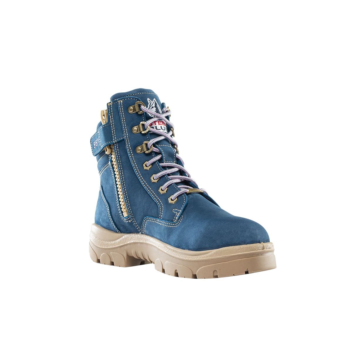 Steel Blue 512761 Southern Cross Ladies L/U Zip Safety Boot