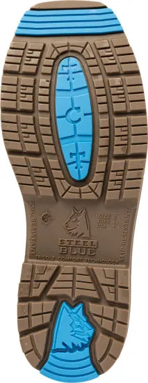 Steel Blue 810945 Blue Heeler Western Style Non Safety Boot