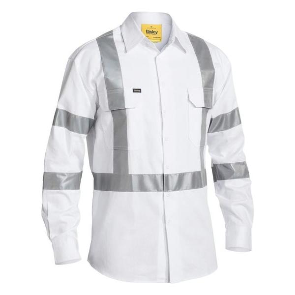 Taped Night Cotton Drill Shirt - BS6807T