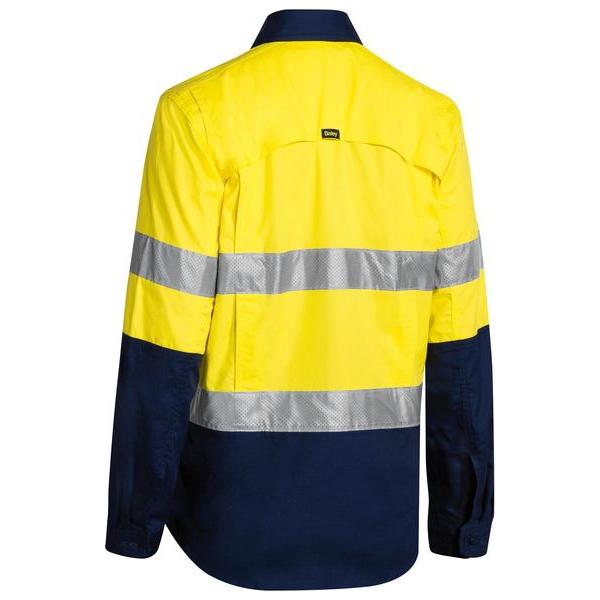 Womens X Airflow Taped Hi Vis Ripstop Shirt - BL6415T