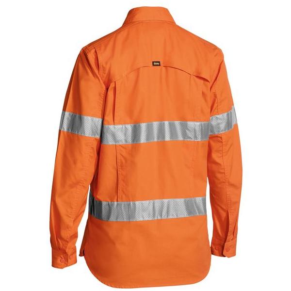 Womens X Airflow Taped Hi Vis Ripstop shirt - BL6416T