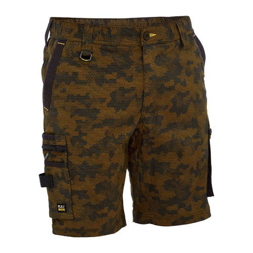 Flx & Move Stretch Canvas Camo Cargo Short - Limited Edition - BSHC1337
