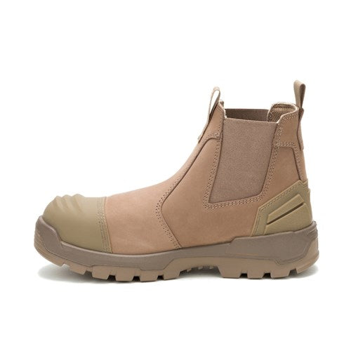 CAT P727057 Striver XL Chelsea Boot - Stone