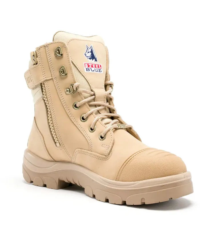 Steel Blue 312661 Southern Cross L/U Zip Scuff Safety Boot