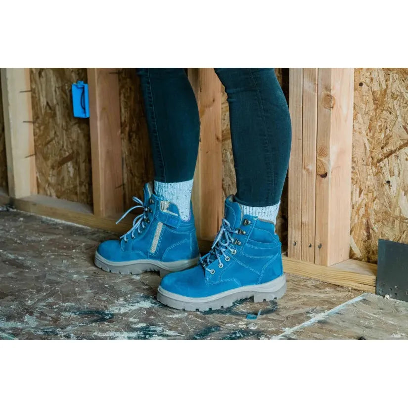 Steel Blue 761Southern Cross Ladies L/U Zip Safety Boot