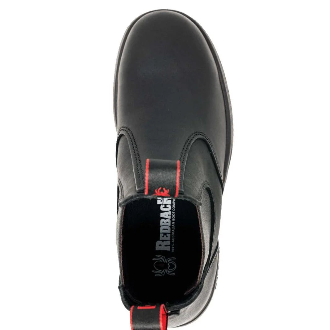 Redback - Black Non Safety Boot UBBK