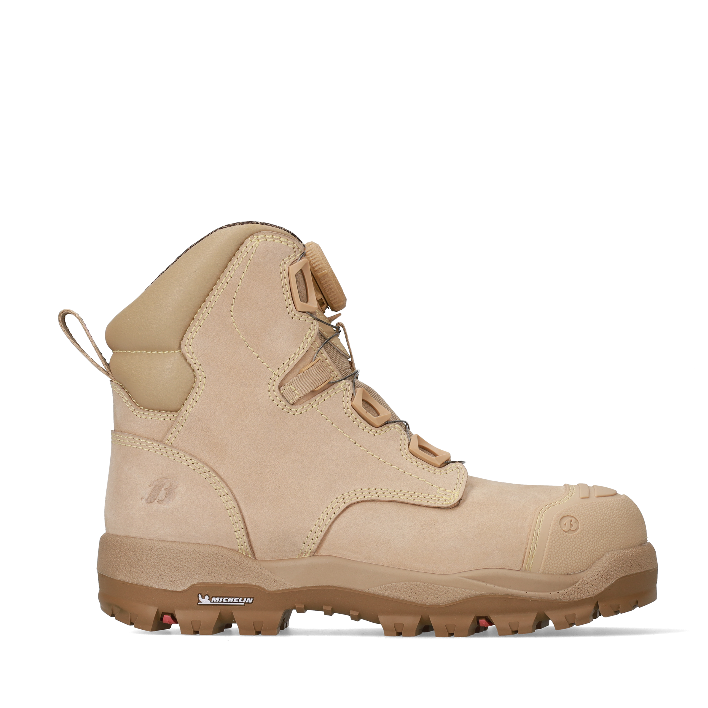 Bata Industrials - 504 83011 Yarra Boa - Ladies 150Mm - Sand