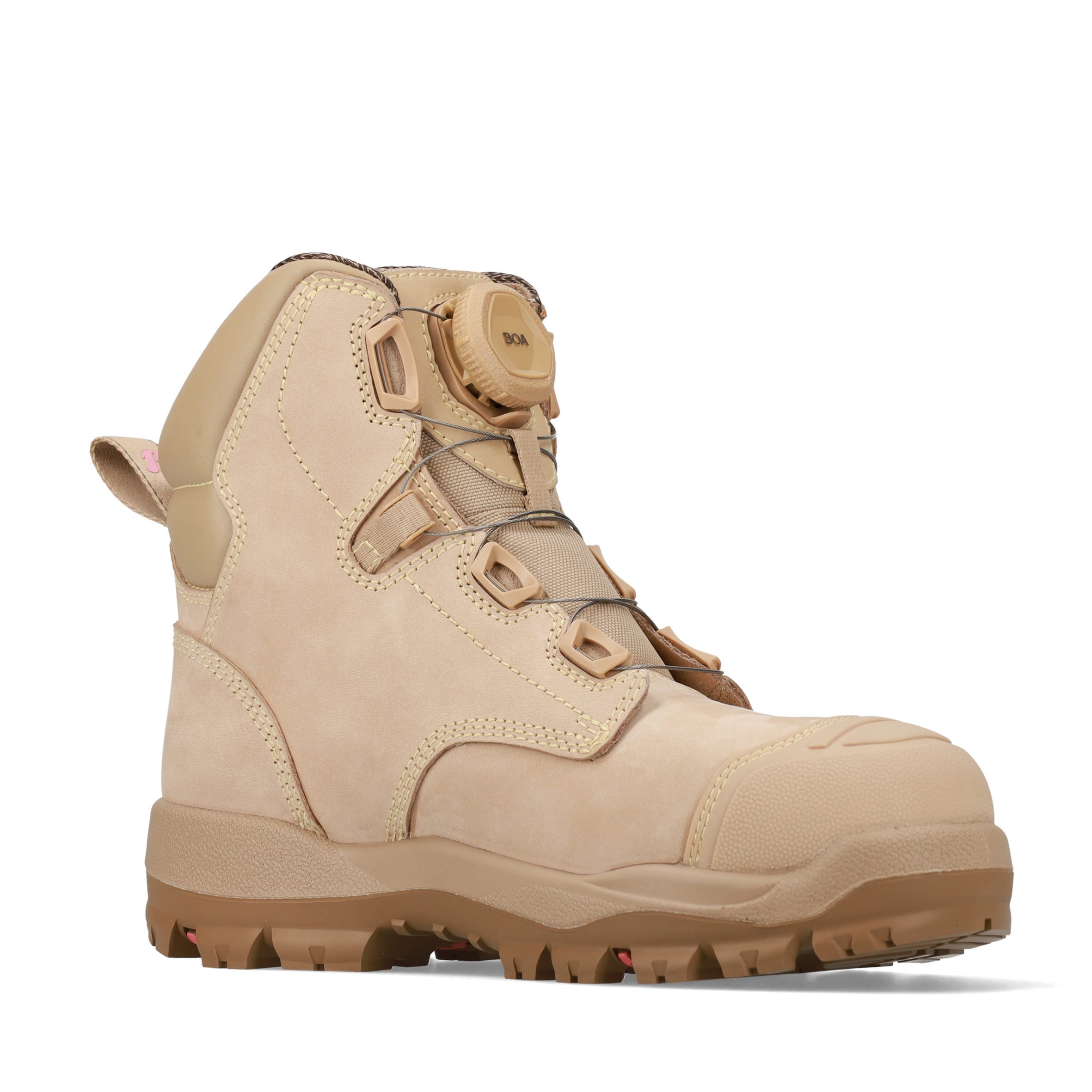 Bata Industrials - 504 83011 Yarra Boa - Ladies 150Mm - Sand