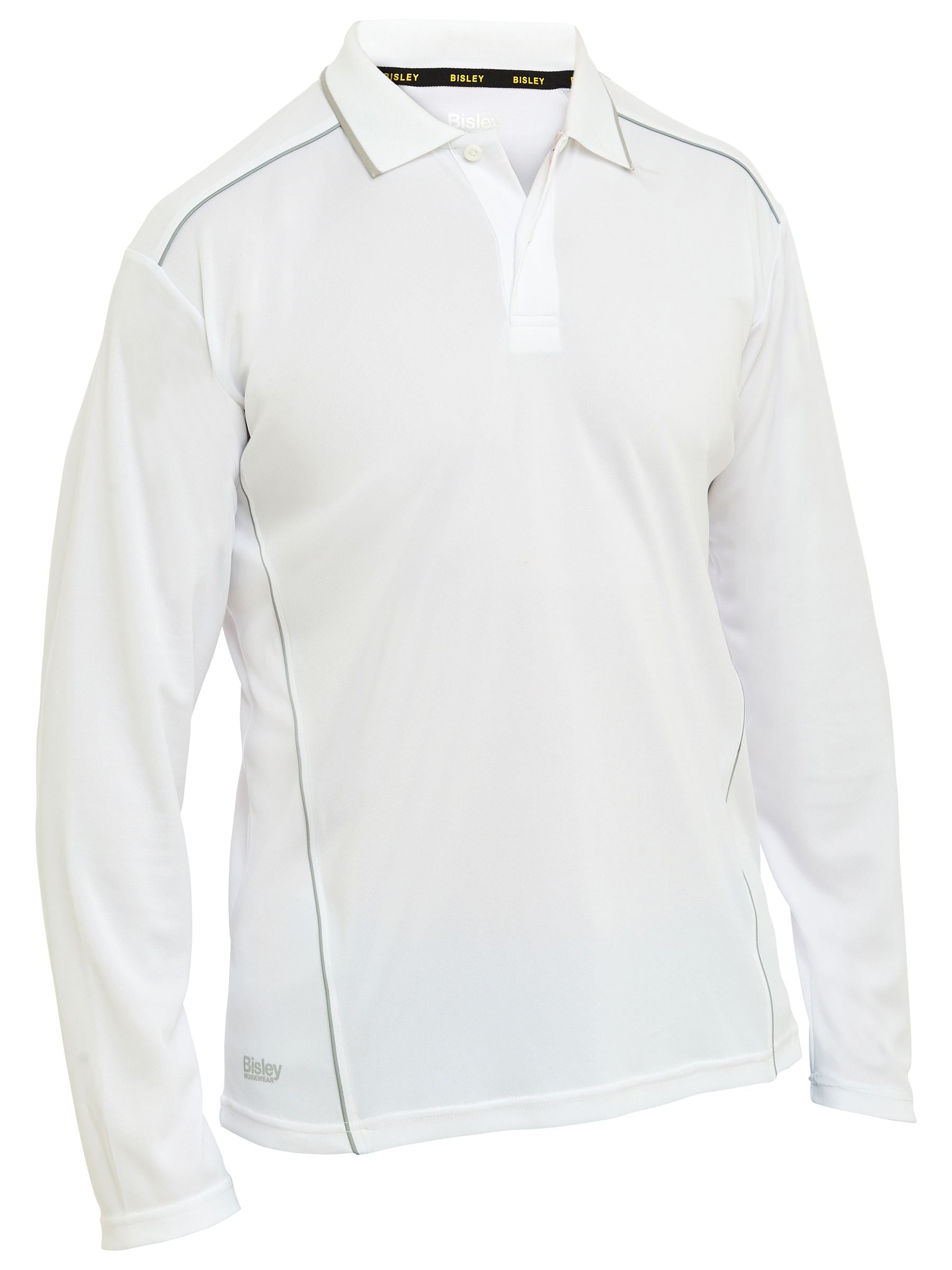 Cool Mesh Polo with Reflective Piping - BK6425