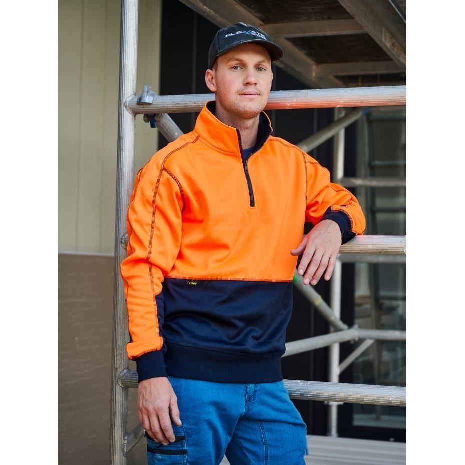 Hi Vis Fleece 1/4 Zip Pullover - BK6989