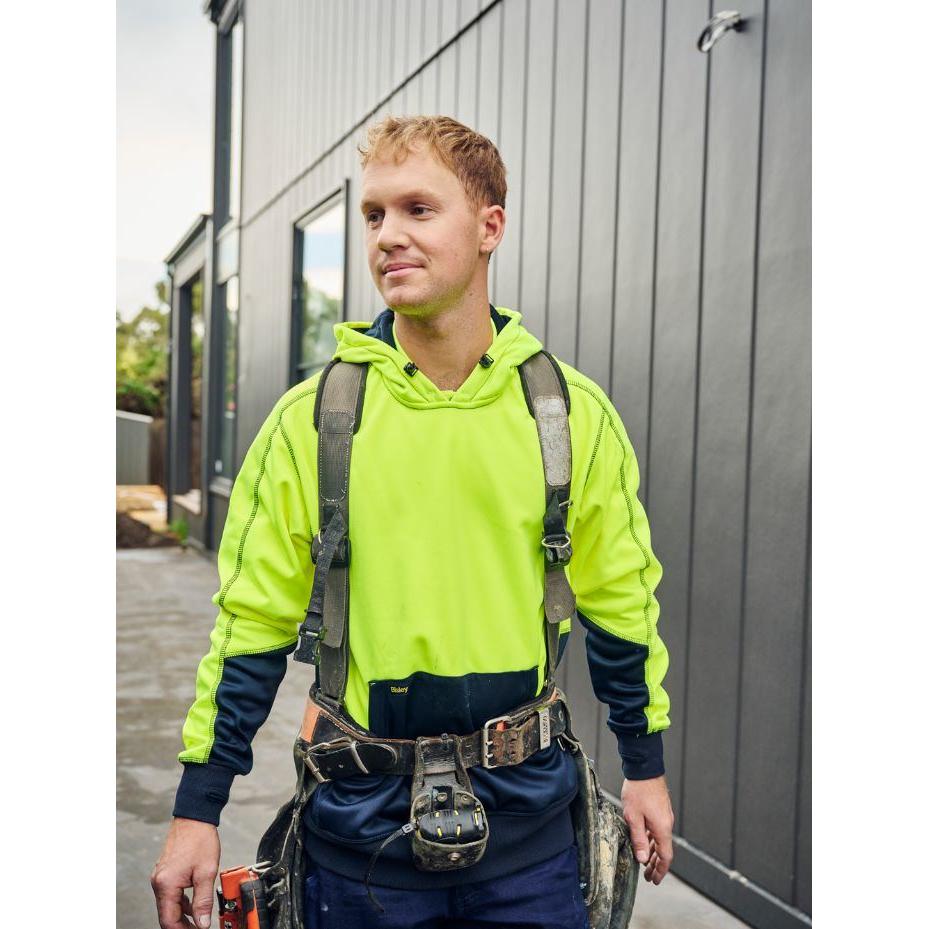 Hi Vis Fleece Hoodie Pullover - BK6619