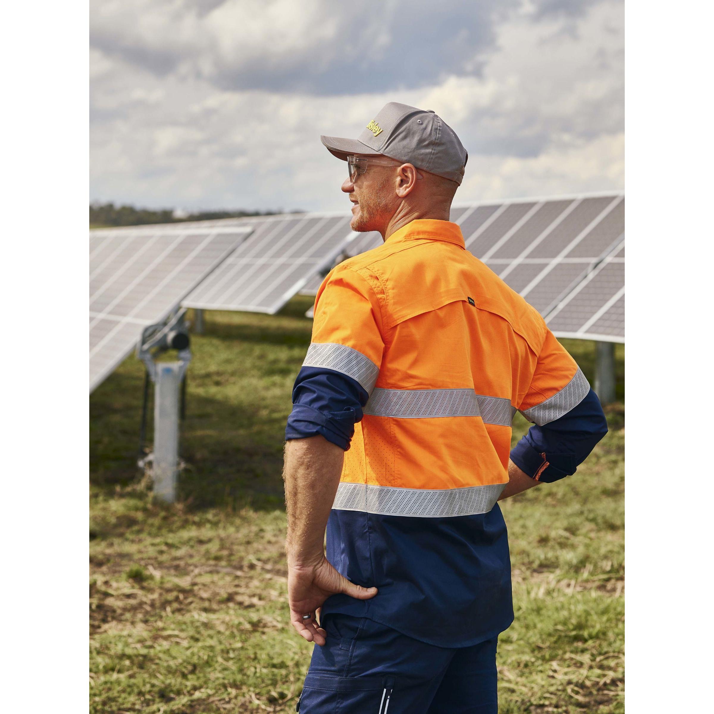 X Airflow Hi Vis Taped Stretch Ripstop Shirt - BS6491T