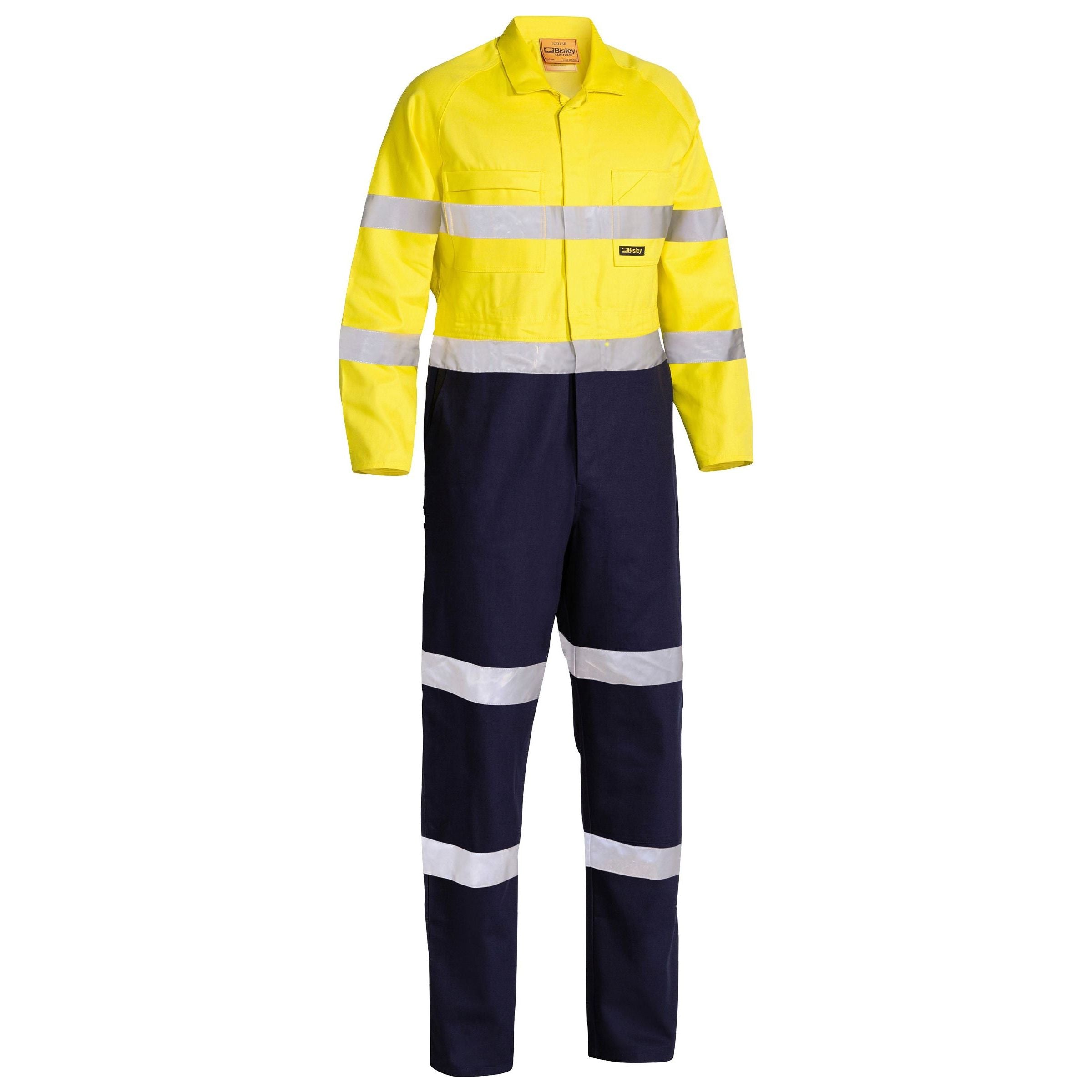 Taped Hi Vis Drill Coverall - BC6357T