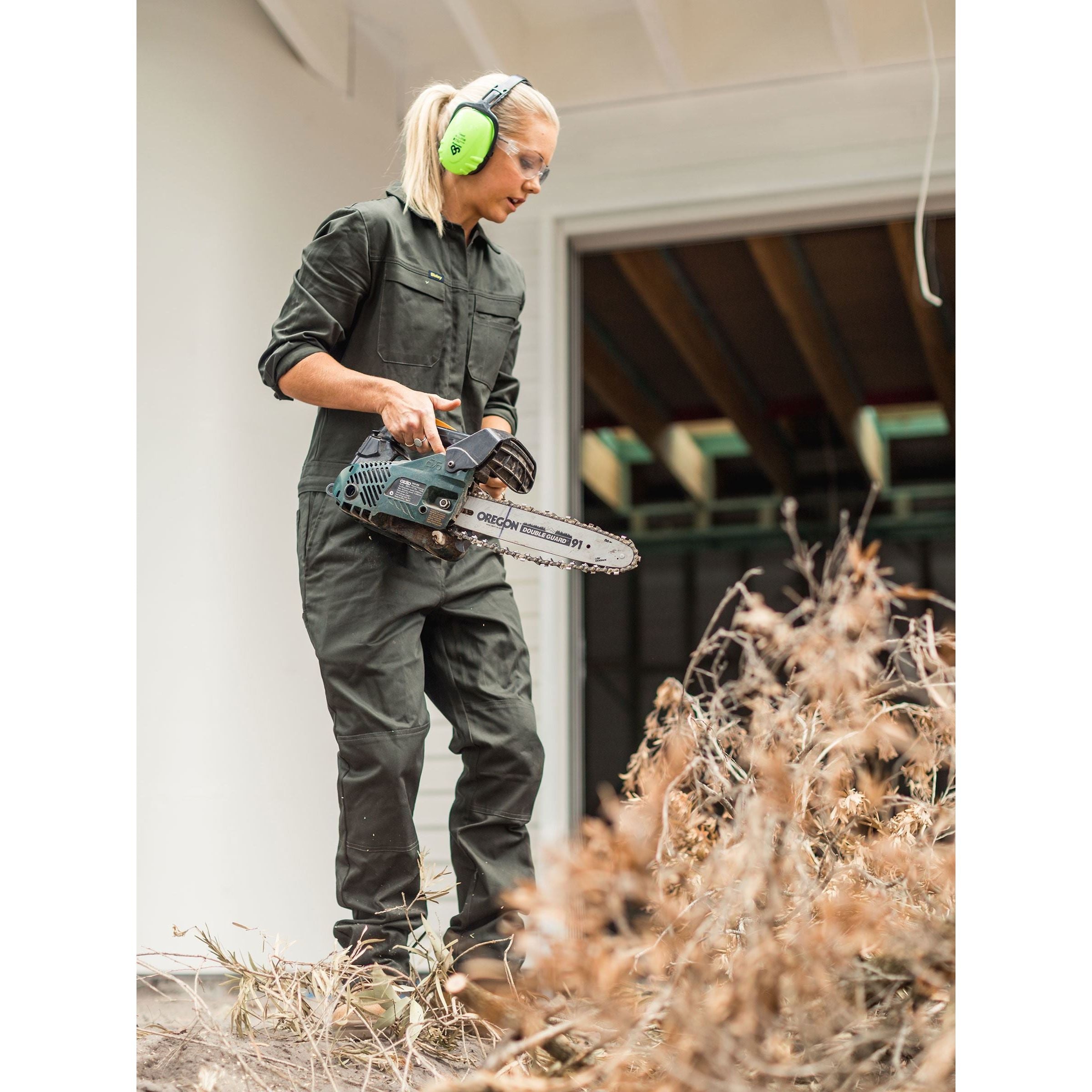 Womens Cotton Drill Coverall - BCL6065