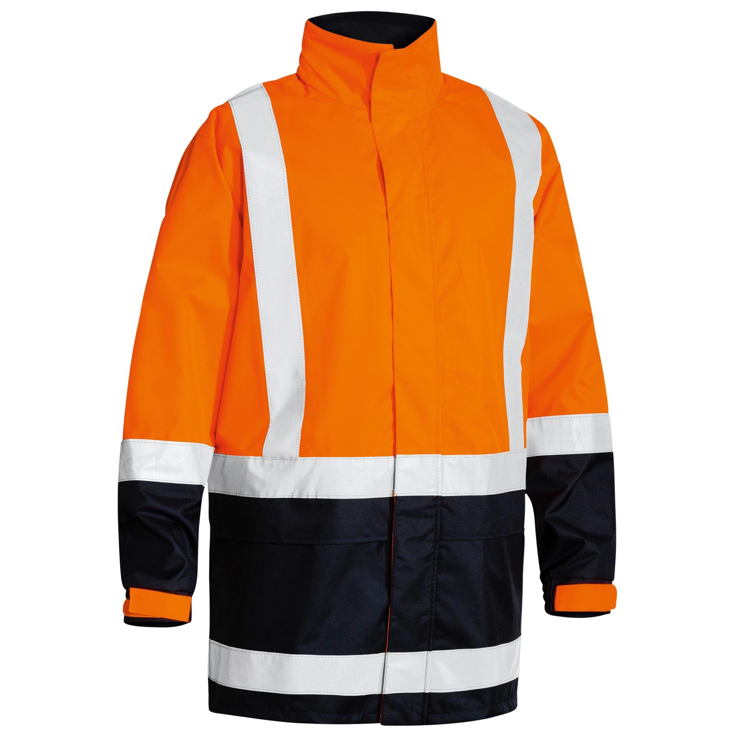 Taped Hi Vis Recycled Rain Shell Jacket - BJ6766T