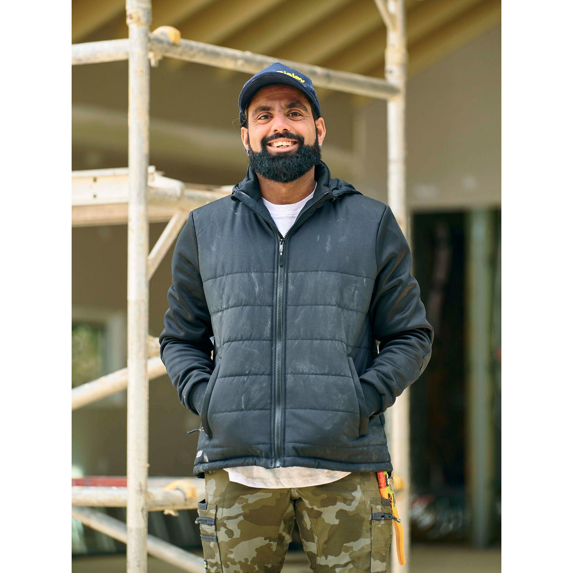 Flx & Move puffer Fleece Hooded Jacket - BJ6844