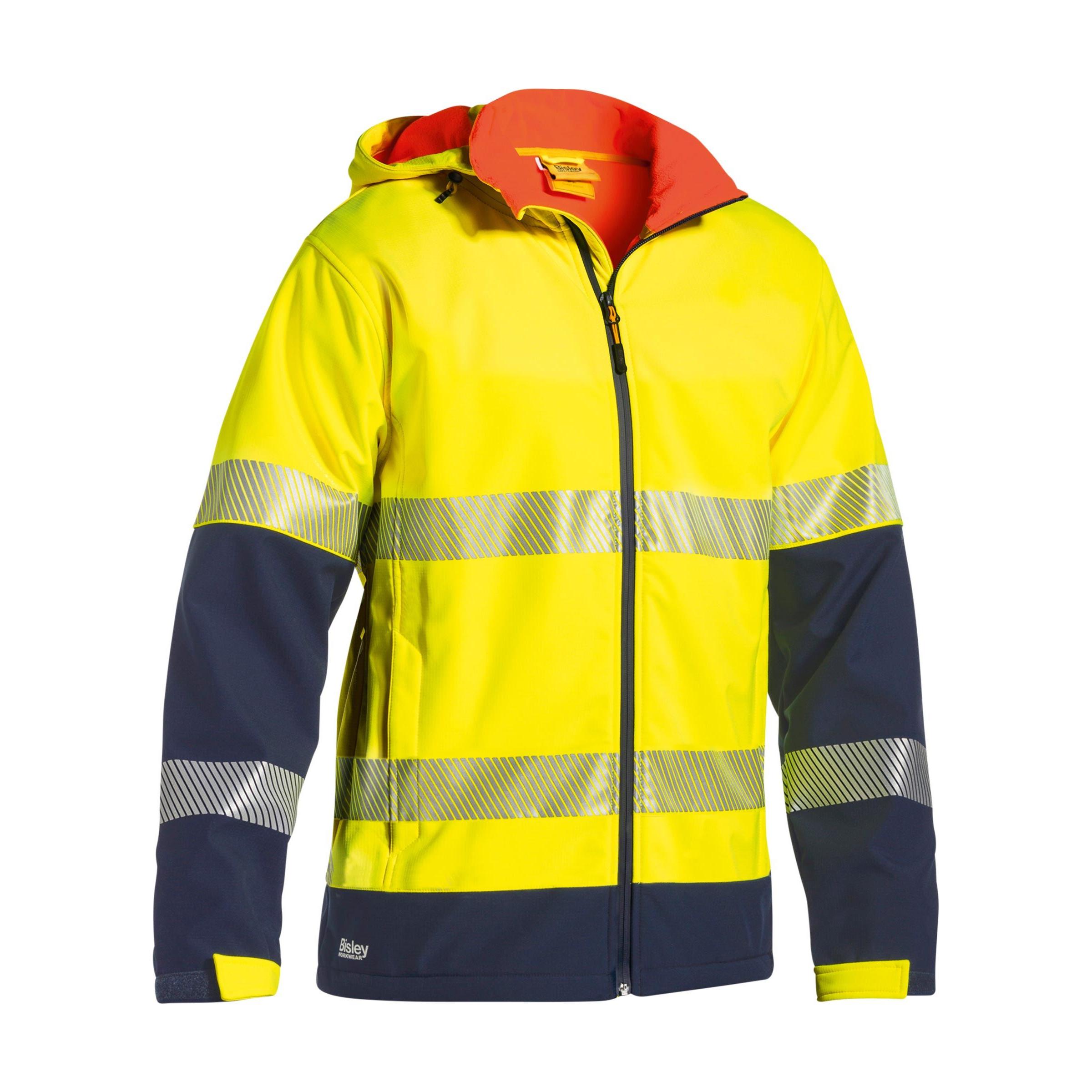Taped Hi Vis Ripstop Bonded Fleece Jacket - BJ6934T