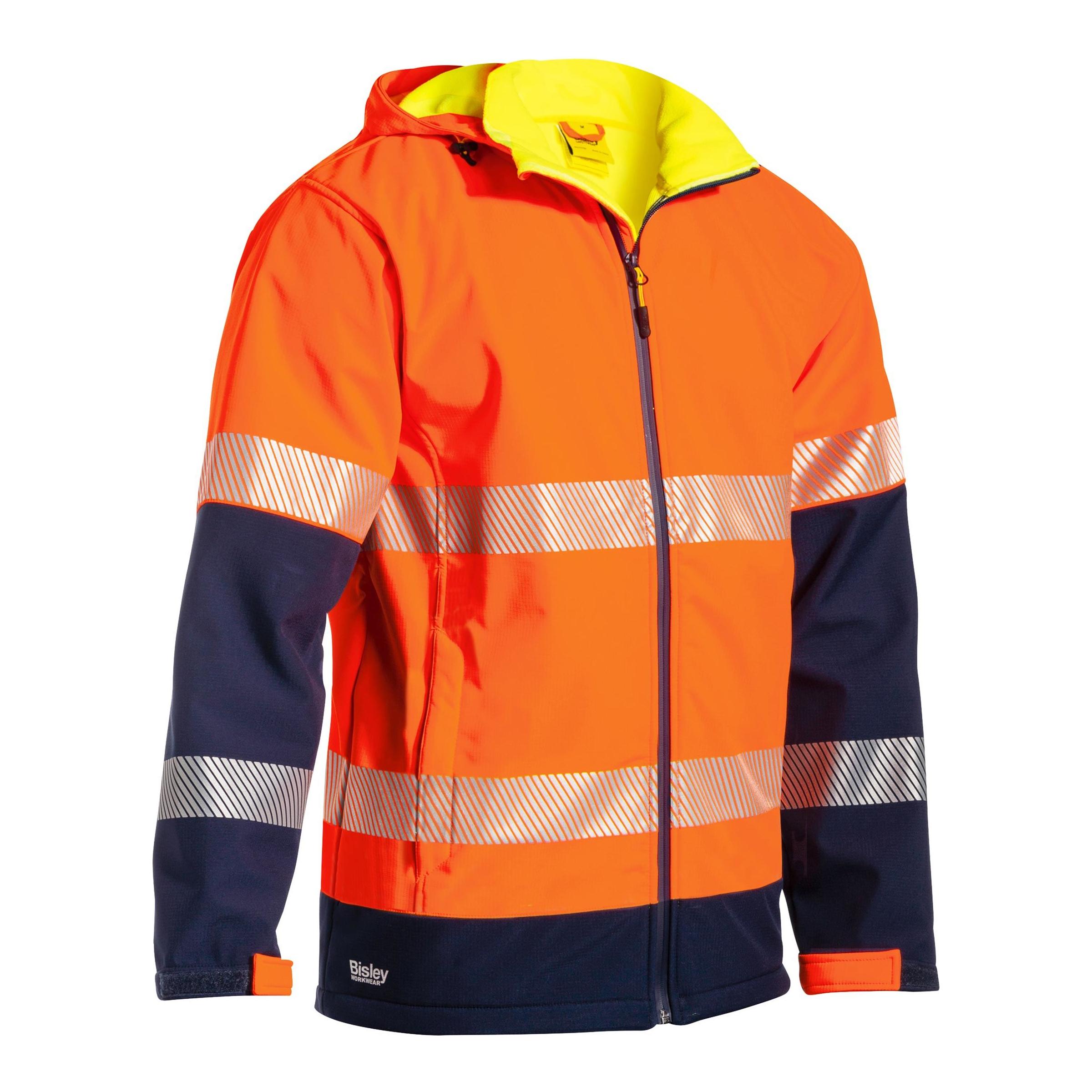 Taped Hi Vis Ripstop Bonded Fleece Jacket - BJ6934T