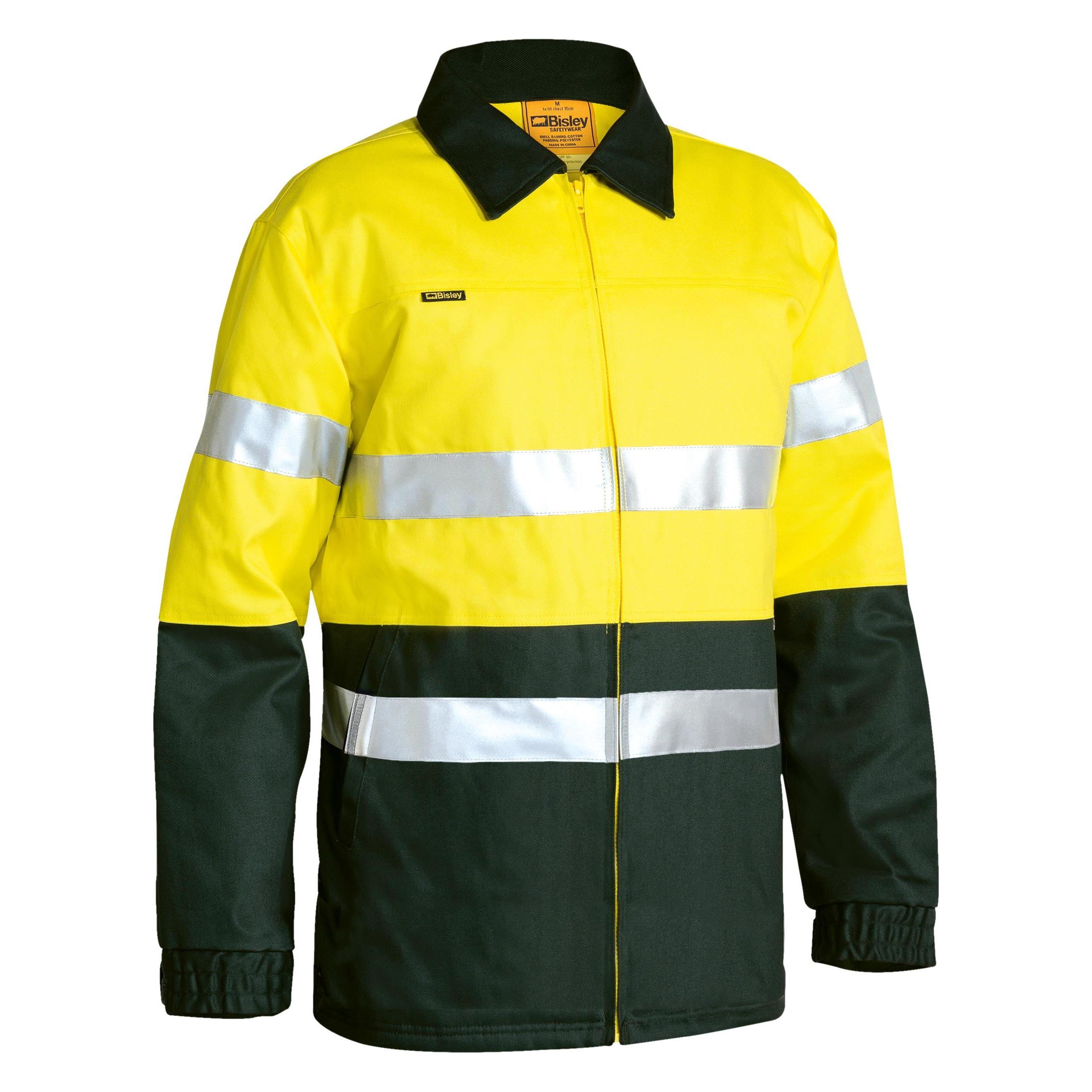 Taped Hi Vis Drill Jacket - BK6710T