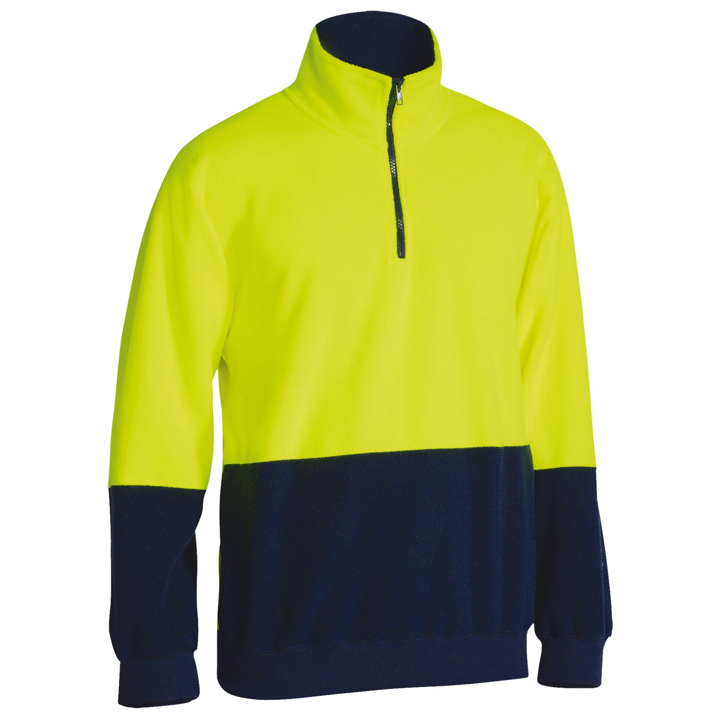 Hi Vis Polar fleece Zip Pullover - BK6889