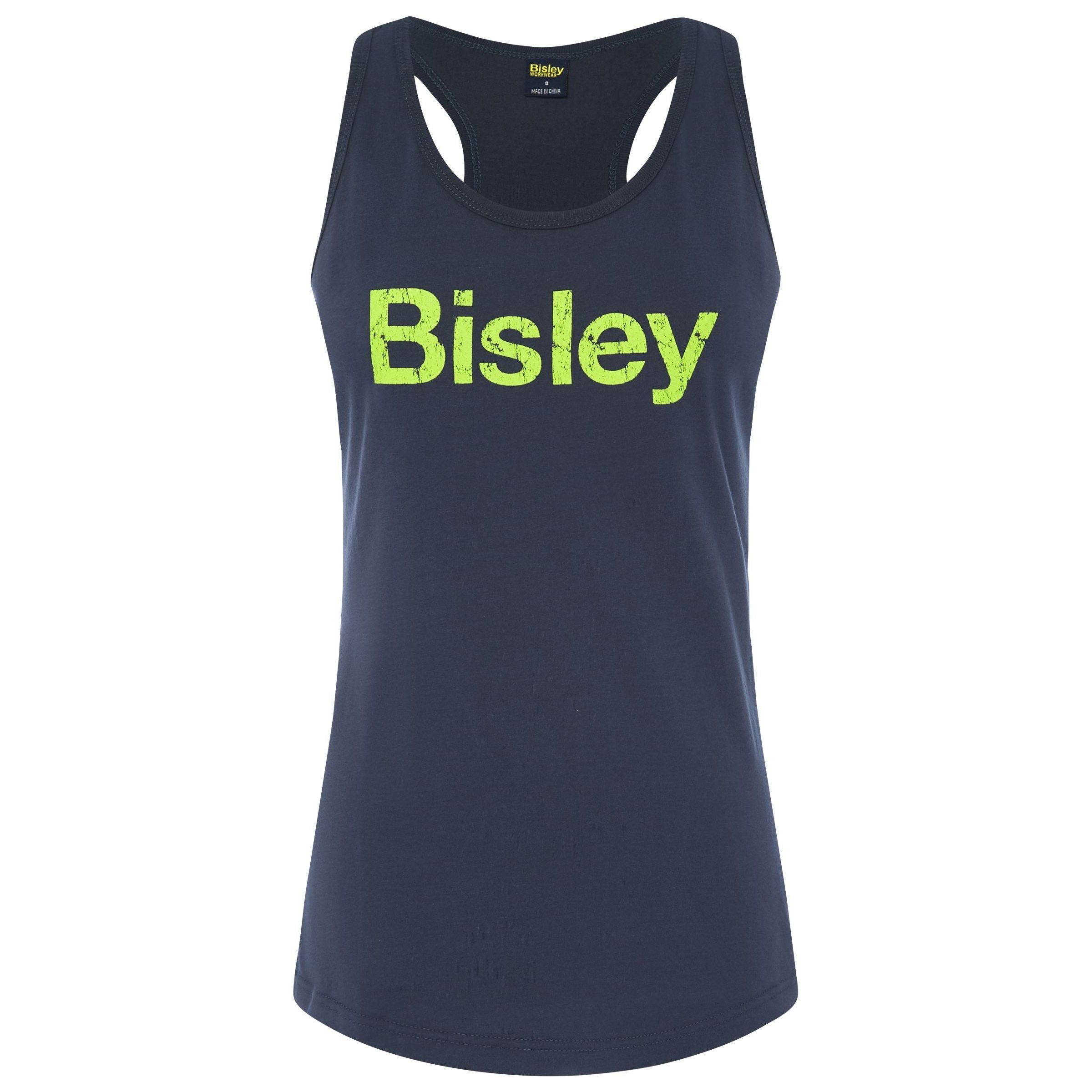 Womens Cotton Logo Singlet - BKSL063