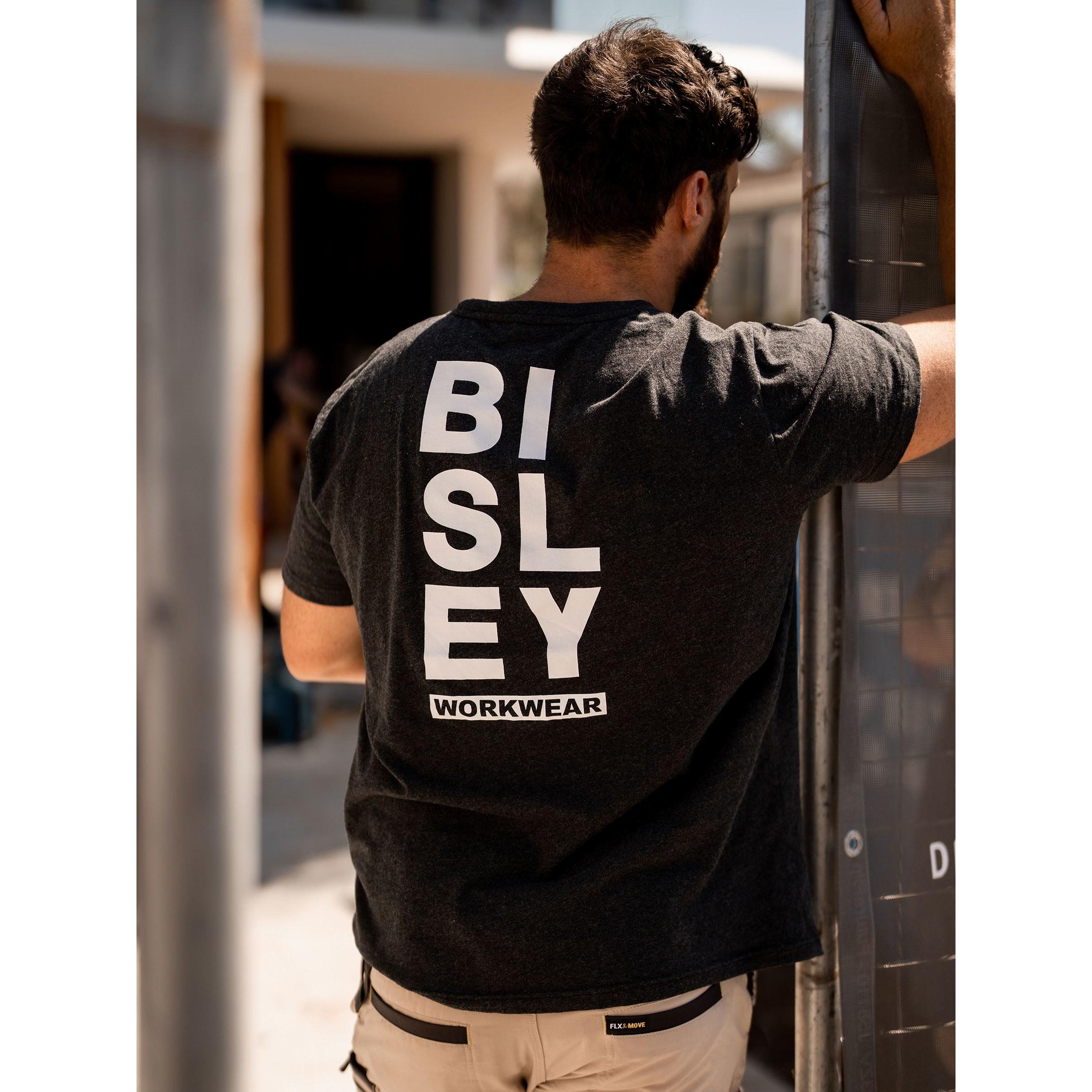 Cotton Vertical Logo Tee - BKT091
