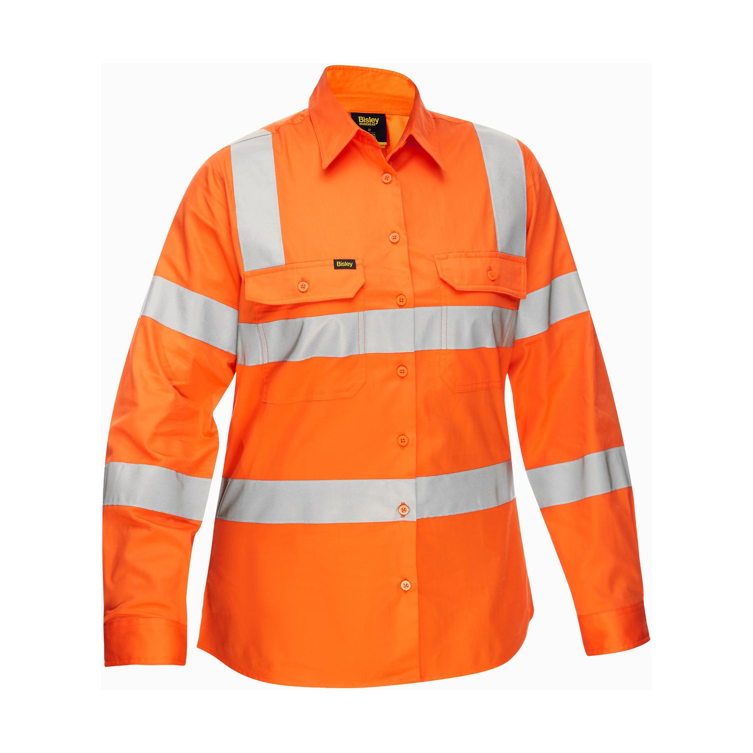 Womens Taped Biomotion Cool Lightweight Hi Vis Shirt - BL6016T