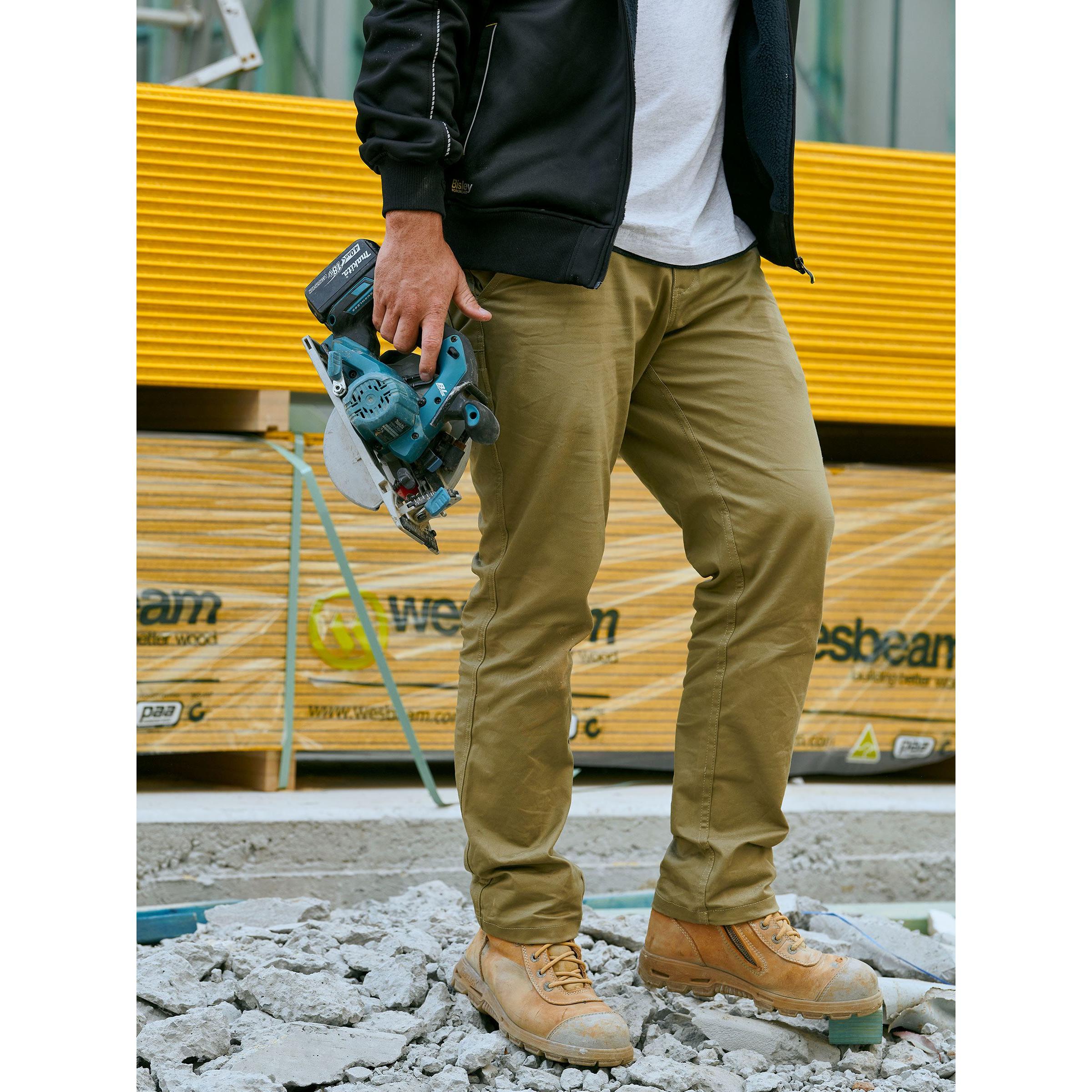 Stretch Cotton Drill Work Pants - BP6008