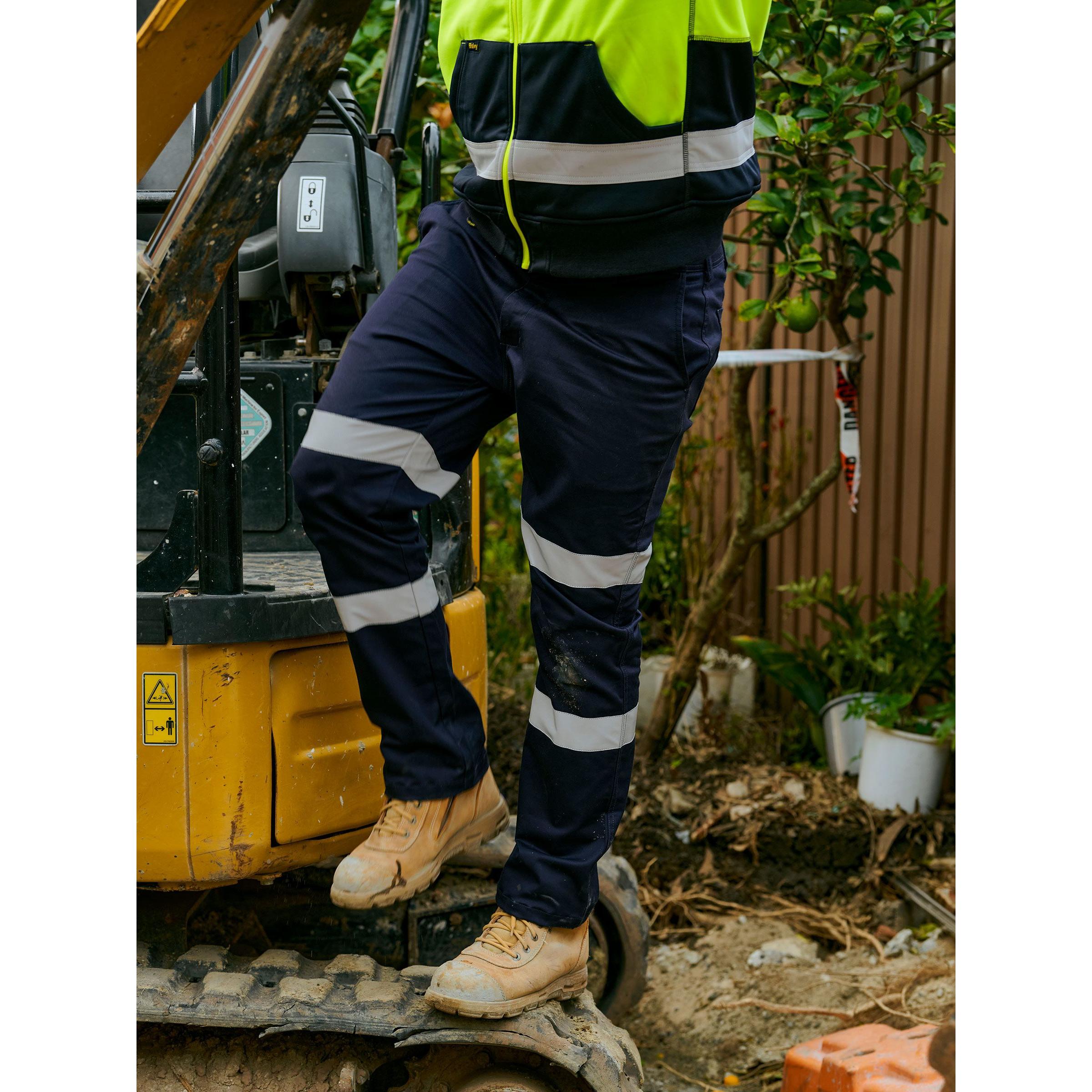 Taped Biomotion Stretch Cotton Drill Work Pants - BP6008T