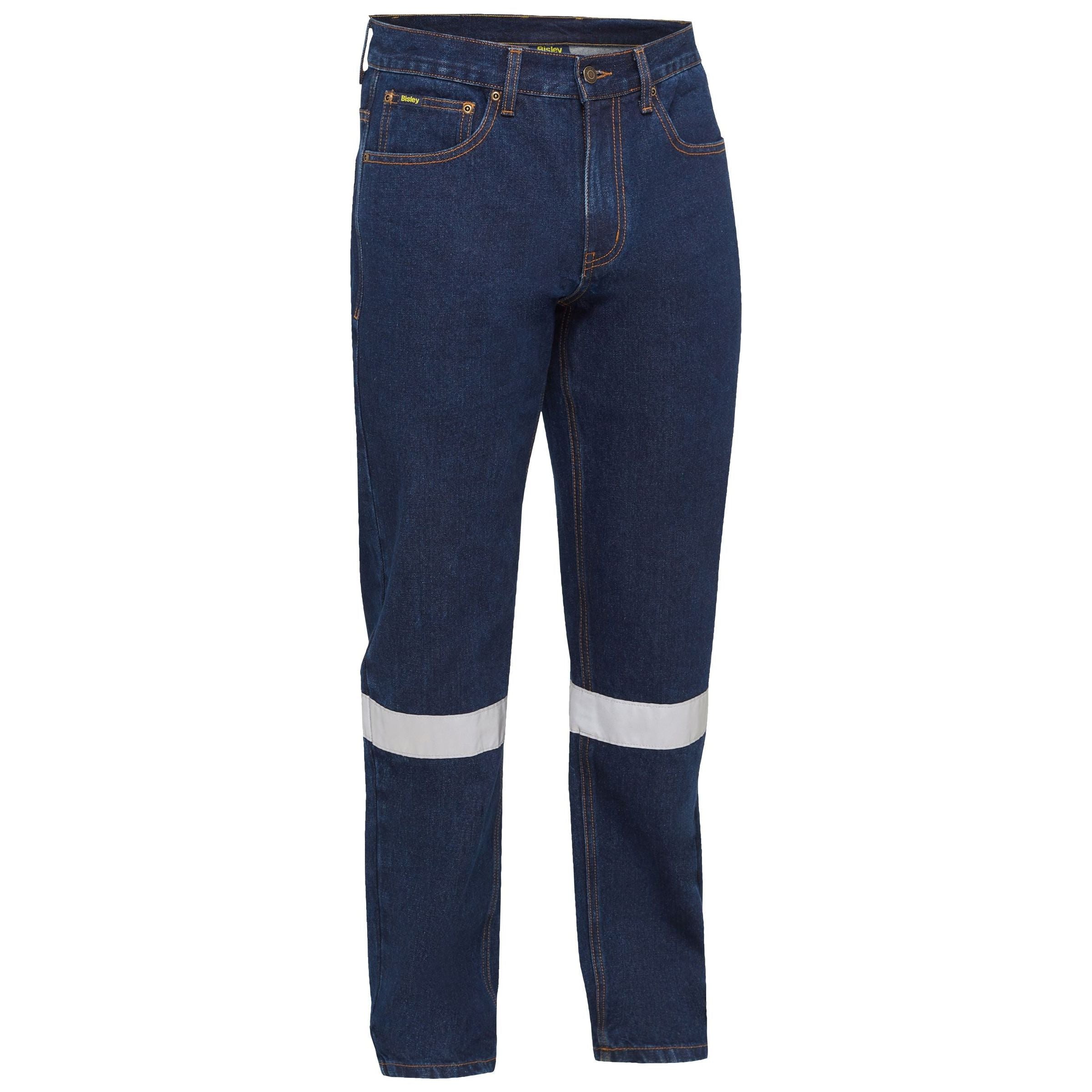 Bisley Original Taped Stretch Denim Work Jeans - BP6711T
