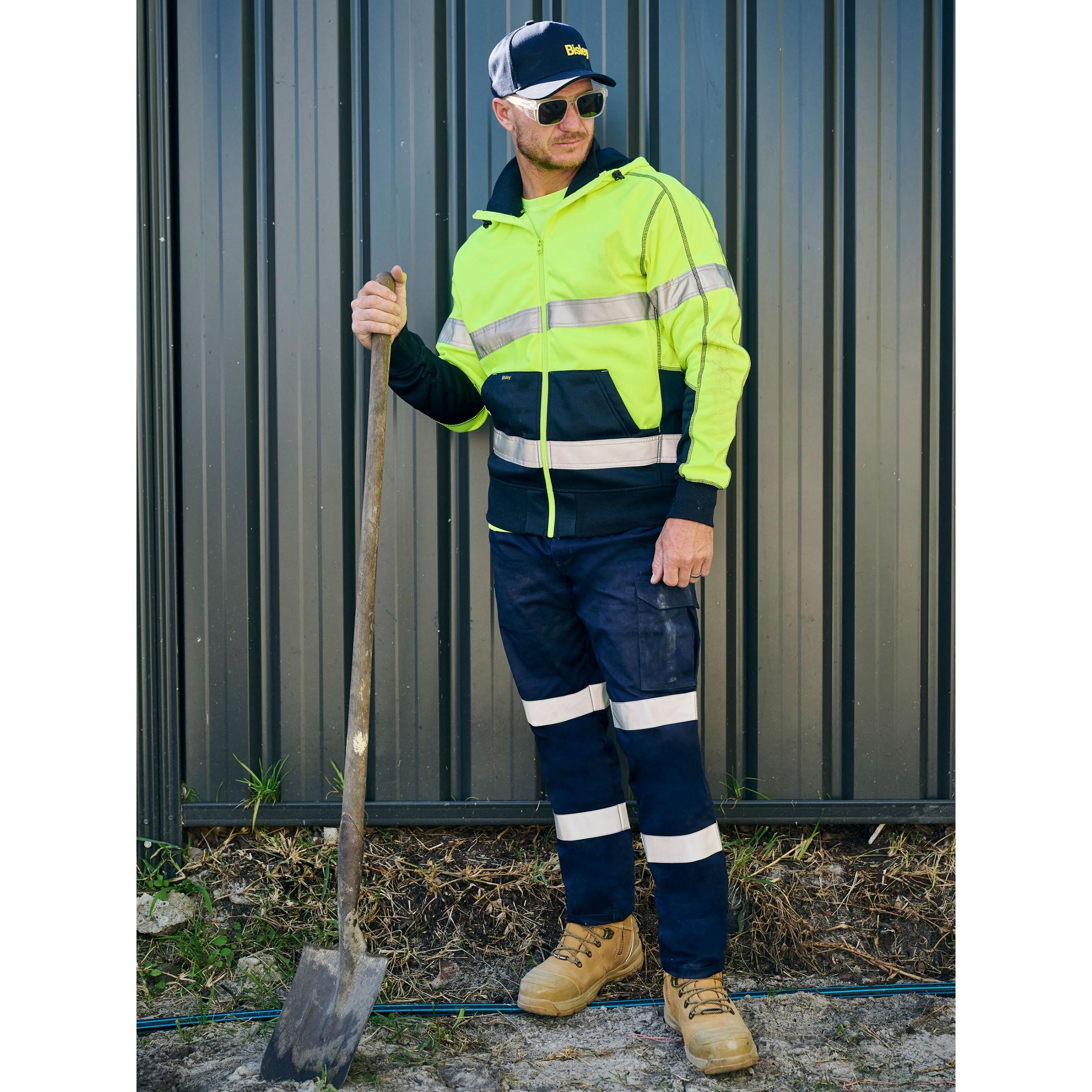 Taped Biomotion Stretch Cotton Drill Elastic Waist Cargo Work Pant - BPC6029T