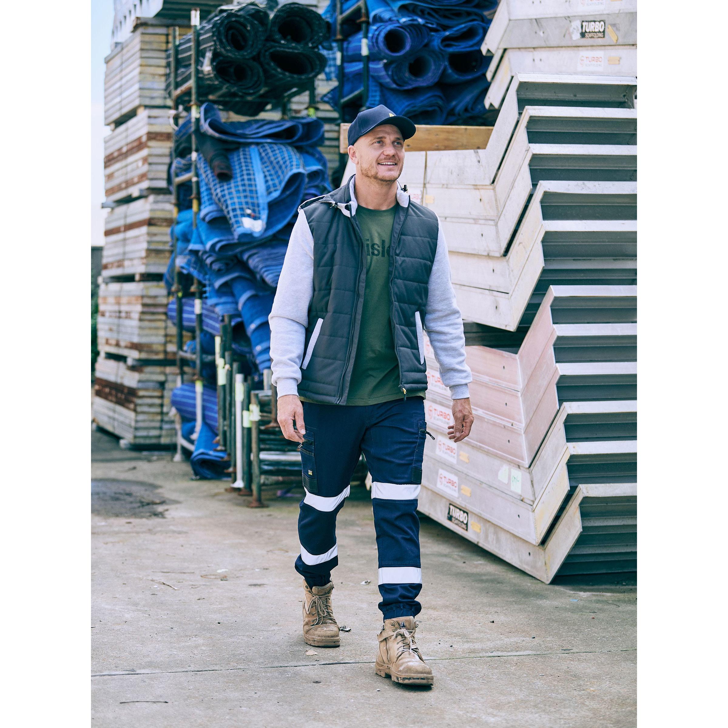Flx & Move Taped Stretch Denim Cargo Cuffed Pants - BPC6335T