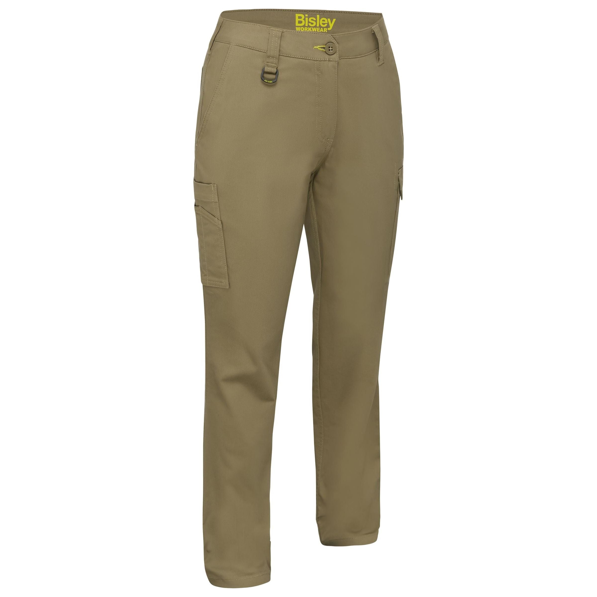 Womens Stretch Cotton Cargo Pants - BPLC6008