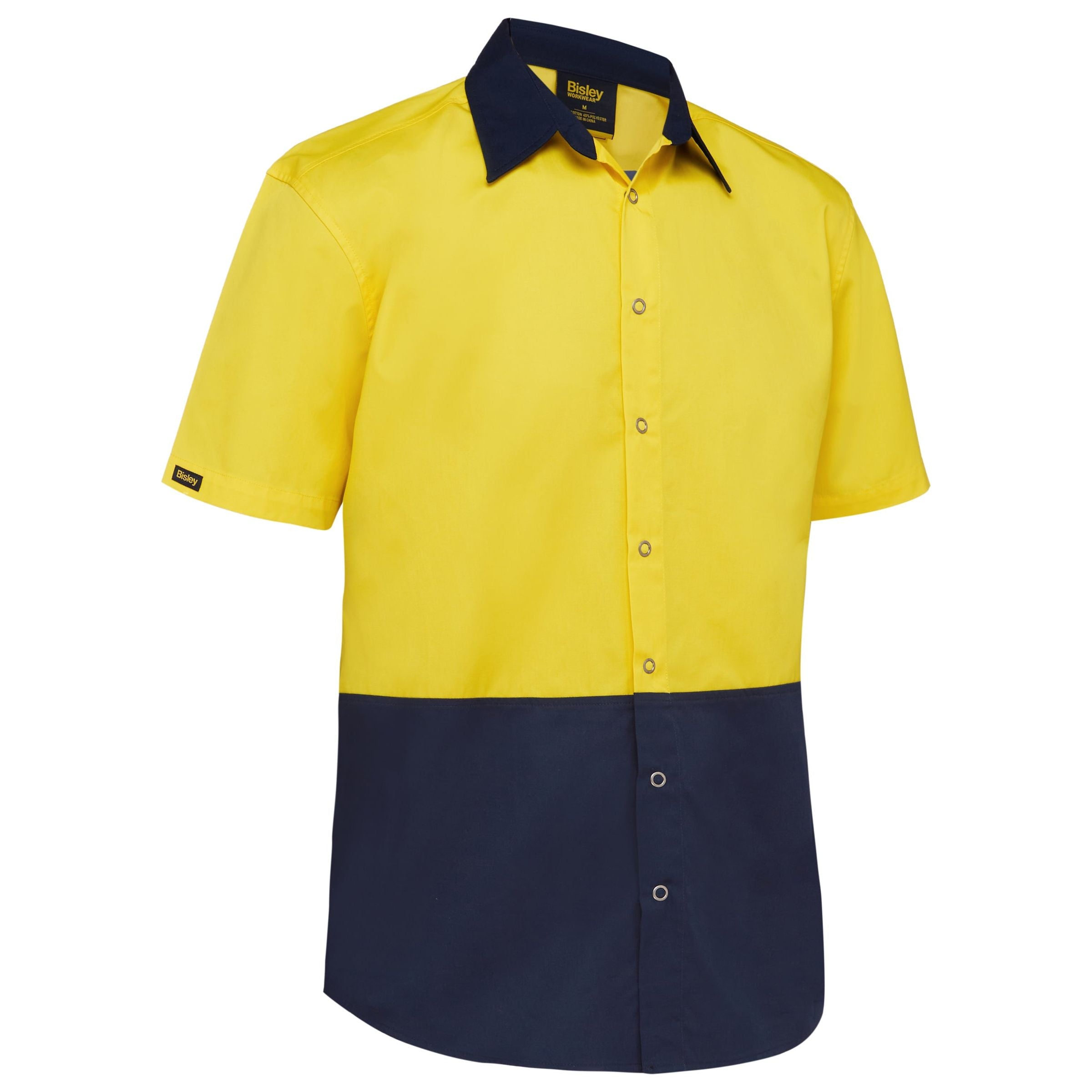 Two Tone Hi Vis Short Sleeve Shirt - BS1442