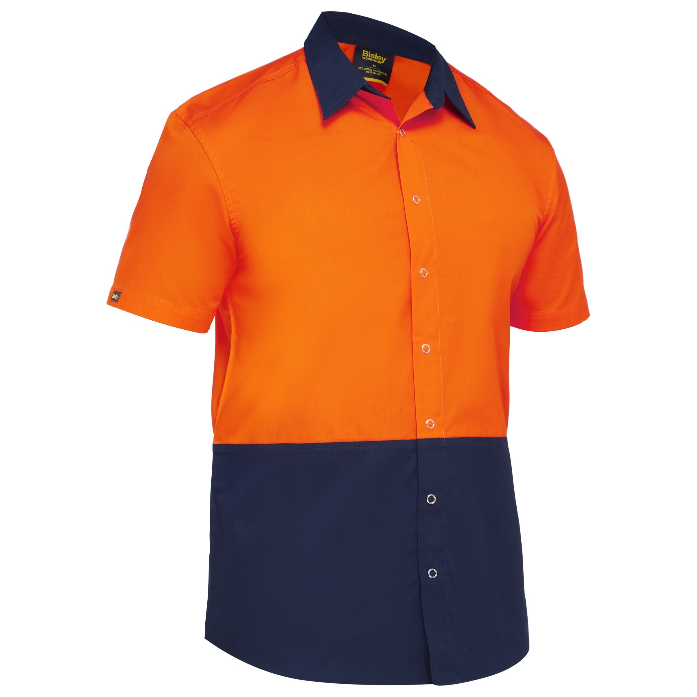 Two Tone Hi Vis Short Sleeve Shirt - BS1442