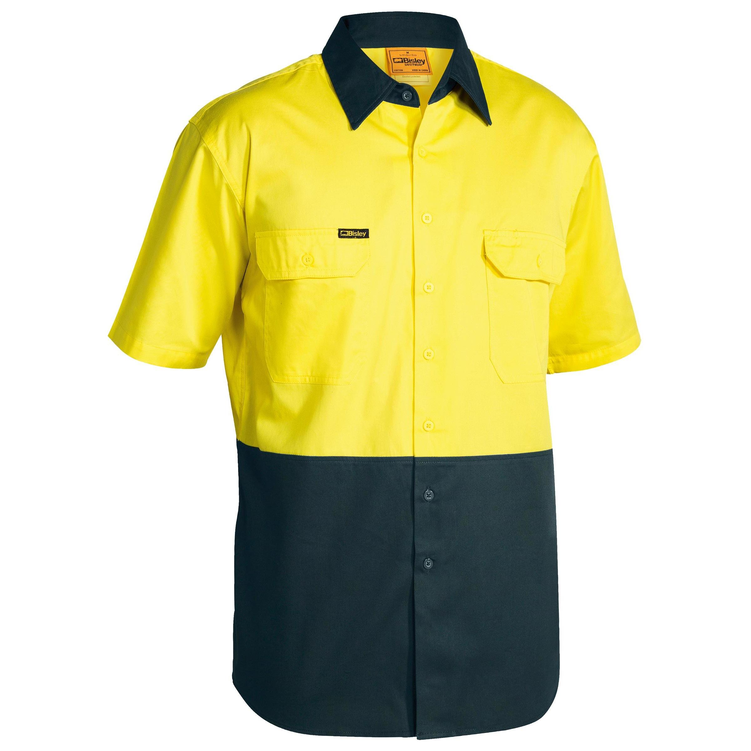 Hi Vis Cool Lightweight Drill Shirt - BS1895
