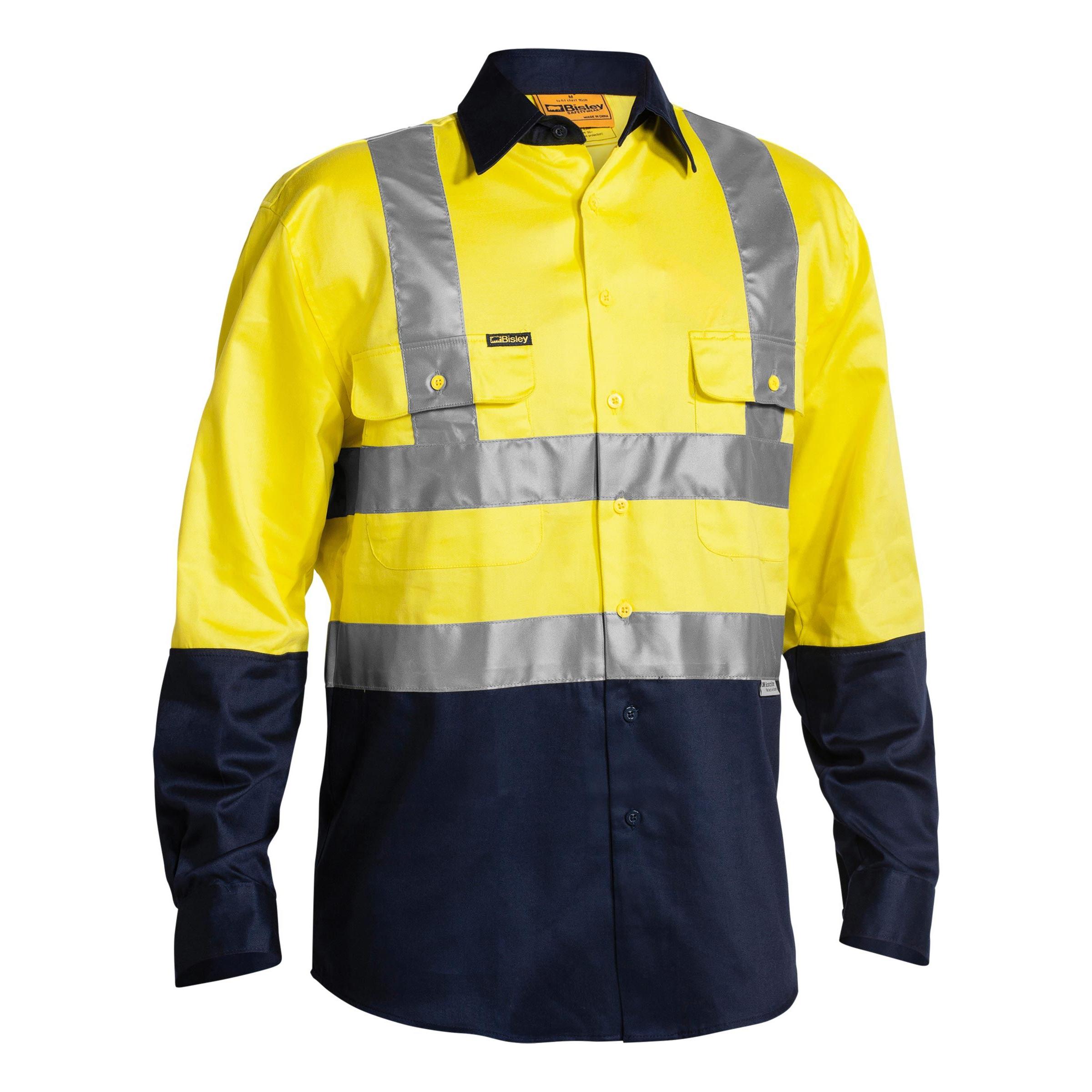 Taped Hi Vis Drill Shirt - BS6267T