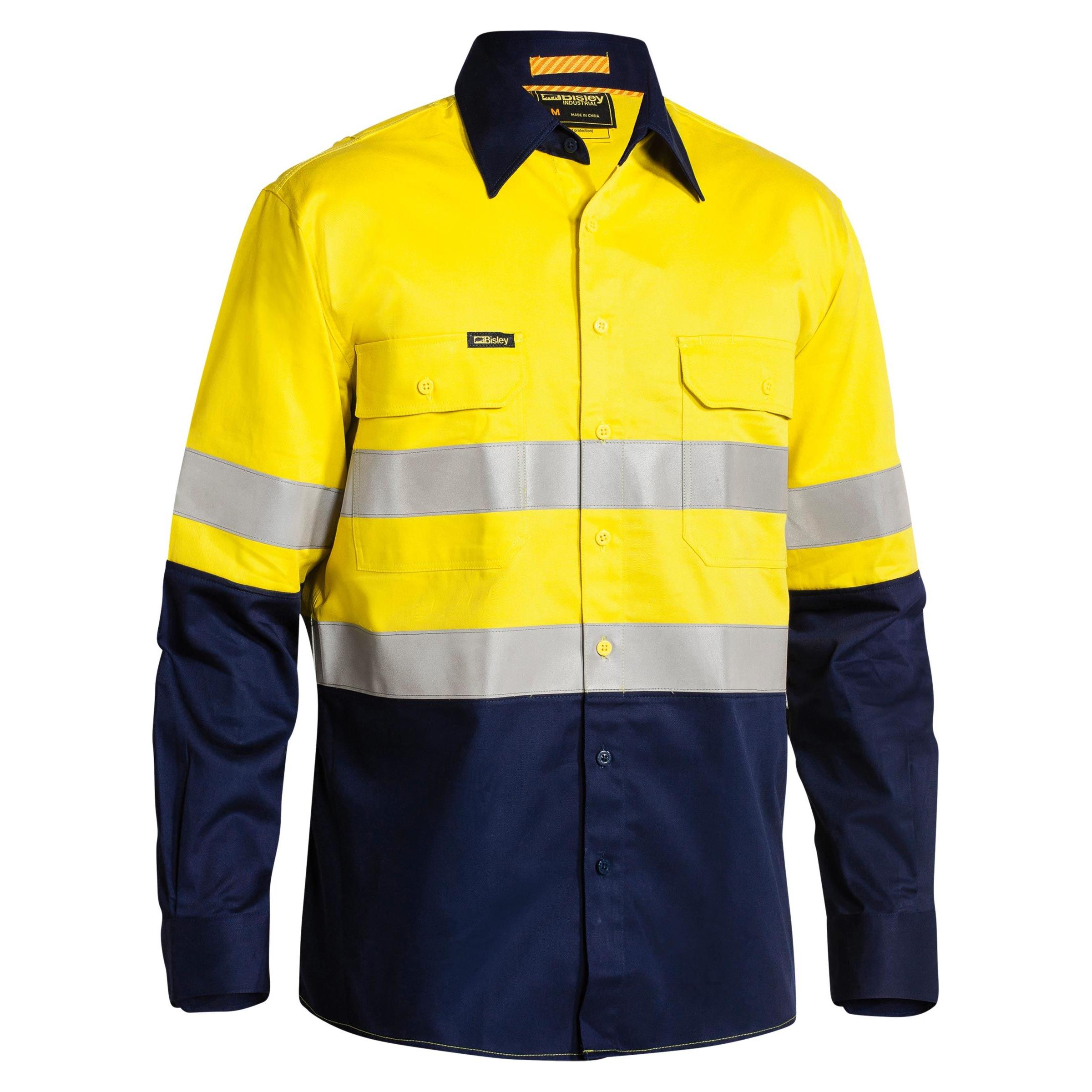 Taped Hi Vis Industrial Cool Vented Shirt - BS6448T