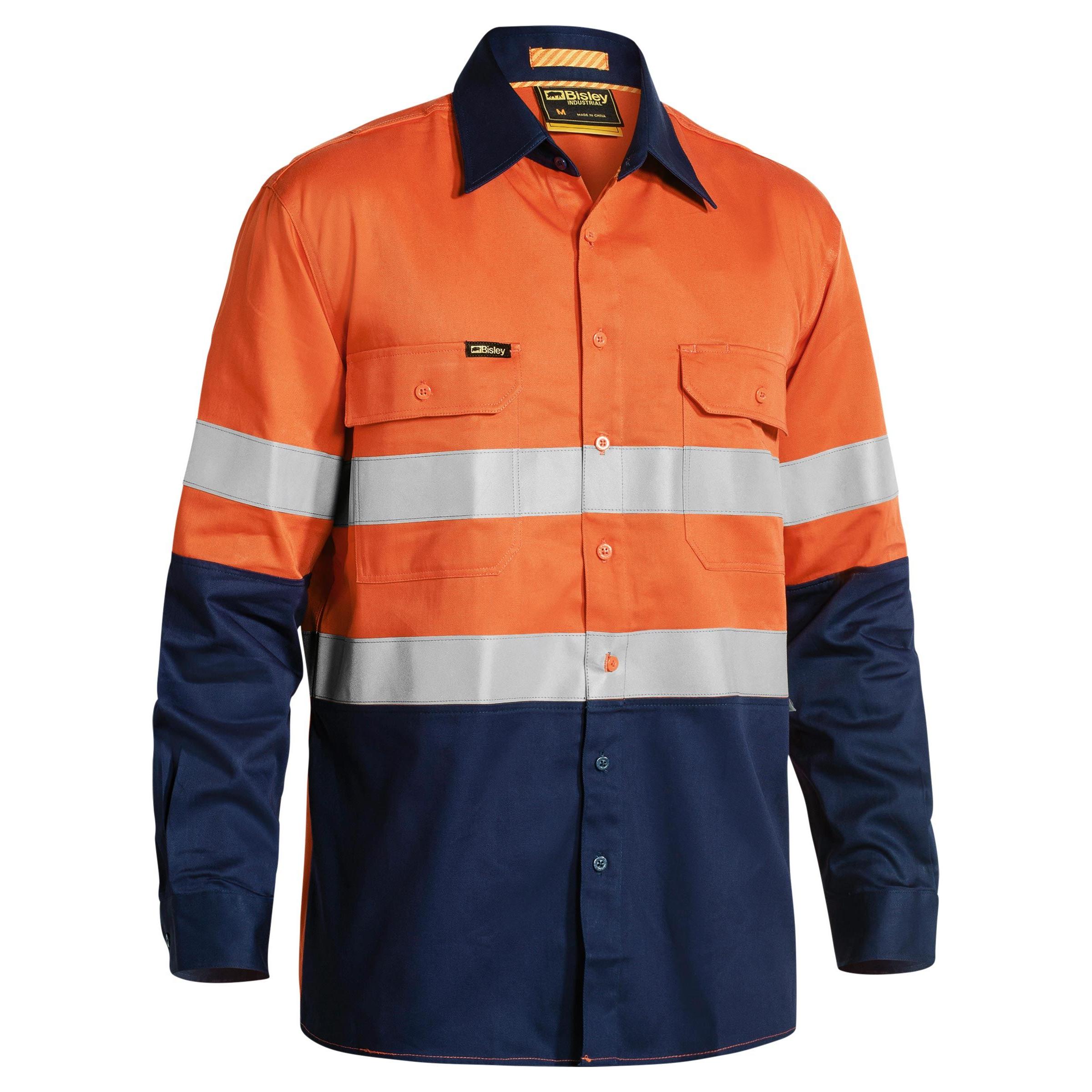 Taped Hi Vis Industrial Cool Vented Shirt - BS6448T