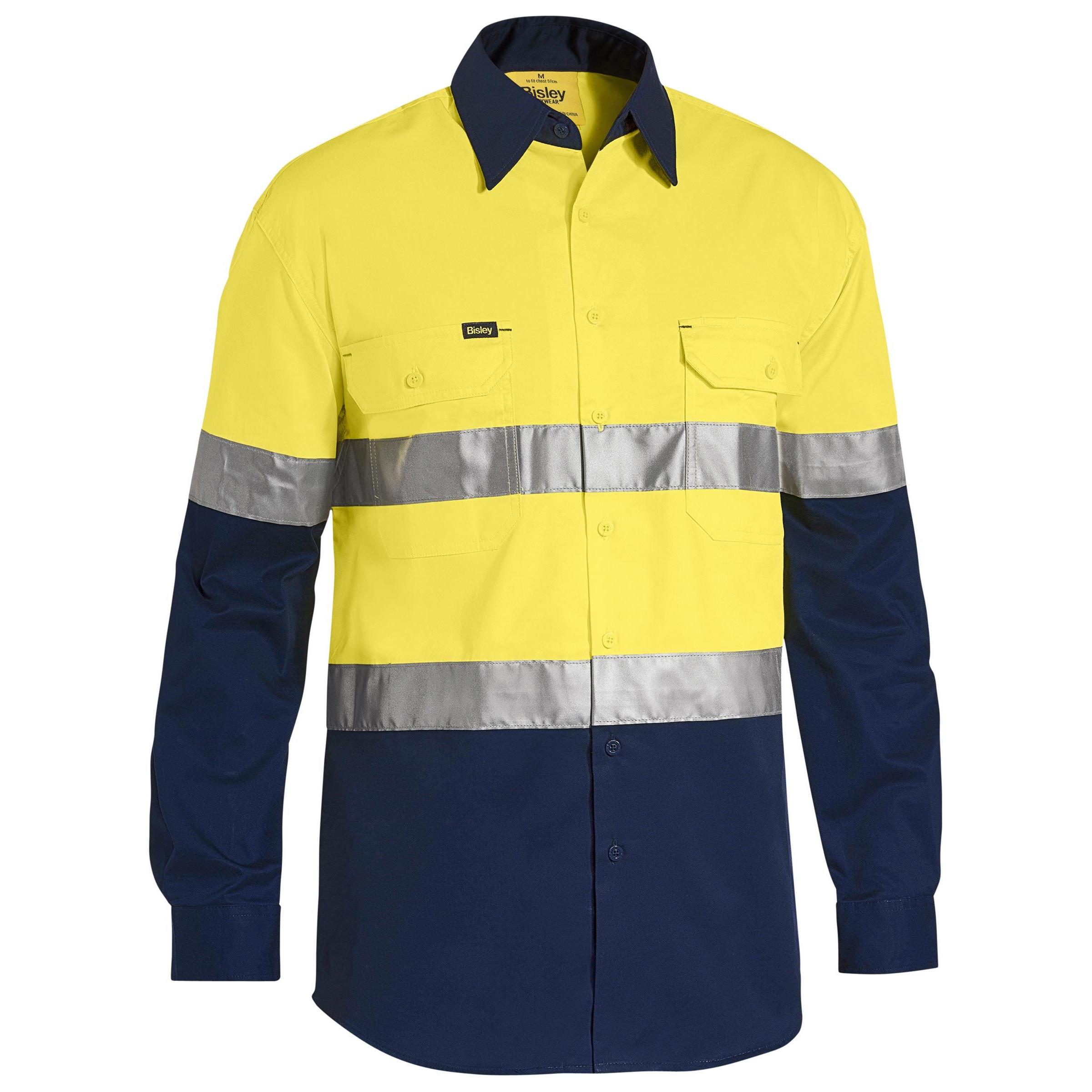 Taped Hi Vis Cool Lightweight Shirt - BS6696T